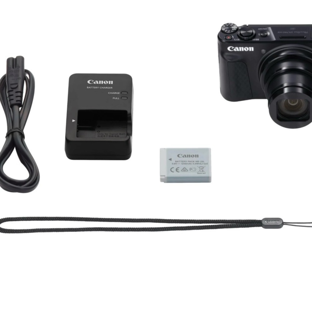 Canon SX740 HS Compact Digital Camera — Black - Picture 4 of 10